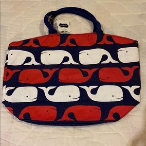 Mud Pie whale tote